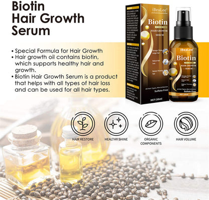 2025 Biotin Premium Hair Growth Serum, Biotin Hair Growth Spray, Biotin Thick...